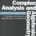 Cover Art for 9783110162042, Complex Analysis and Algebraic Geometry: A Volume in Honor of Michael Schneider ([De Gruyter Proceedings in Mathematics]) by Thomas Peternell