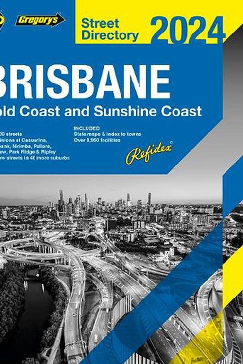 Cover Art for 9780731933143, Brisbane Refidex Street Directory 2024 68th by UBD Gregory's
