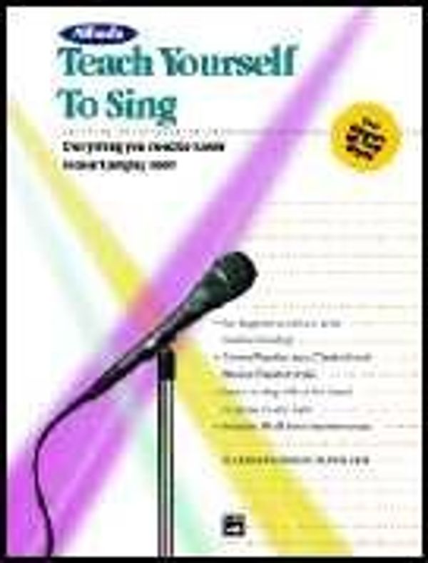 Cover Art for 9780882846637, Alfred's Teach Yourself to Sing by Karen Surmani
