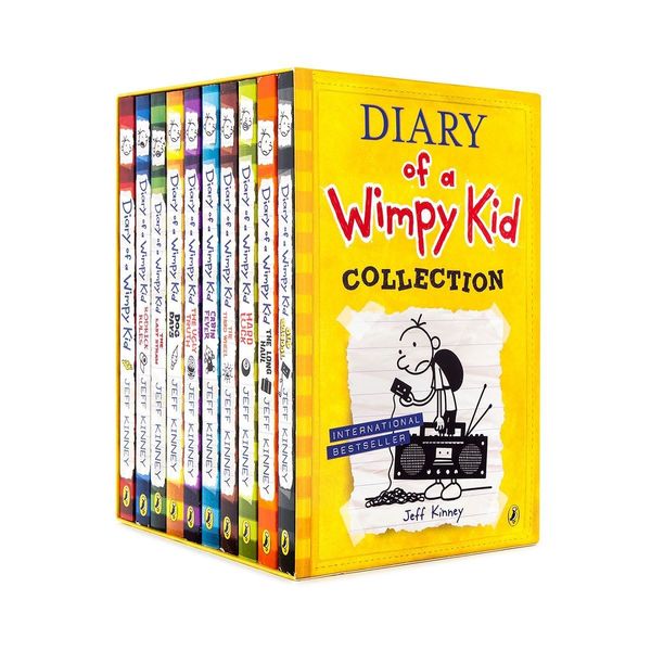 Cover Art for 9780141385839, Diary of a Wimpy Kid Collection - 10 Books by Jeff Kinney