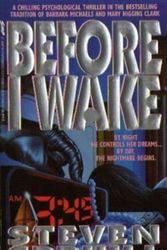 Cover Art for 9781560544975, Before I Wake by Steven G Spruill