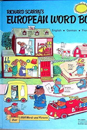 Cover Art for 9788085277739, Richard Scarry's European Word Book (English, German, French & Czech) by Richard Scarry