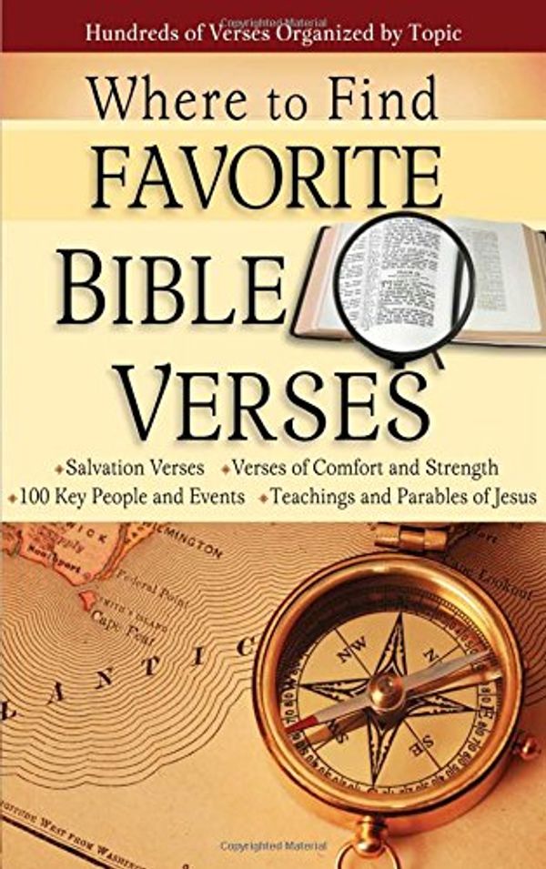 Cover Art for 9781596361959, Where to Find Favorite Bible Verses Pamphlet by Rose Publishing