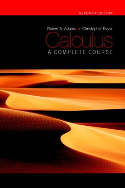 Cover Art for 9780321270009, Calculus by Robert A. Adams