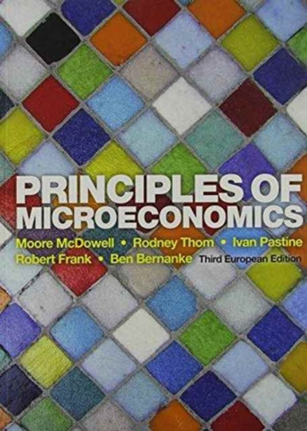Cover Art for 9780077143336, Principles of Microeconomics by McDowell