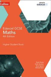 Cover Art for 9780008113810, Collins GCSE Maths - Edexcel GCSE Maths Higher Student Book by Kevin Evans, Keith Gordon, Brian Speed, Michael Kent