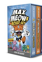 Cover Art for 9780593703625, Max Meow Boxed Set: Welcome to Kittyopolis (Books 1-4) by John Gallagher