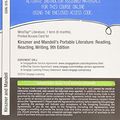 Cover Art for 9781305115859, MindTap Literature, 1 term (6 months) Printed Access Card for Kirszner/Mandell's PORTABLE Literature: Reading, Reacting, Writing, 9th by Laurie G. Kirszner, Stephen R. Mandell