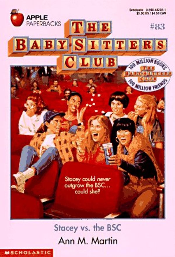 Cover Art for 9780590482356, Stacey vs. the BSC (Baby-Sitters Club, 83) by Ann M. Martin