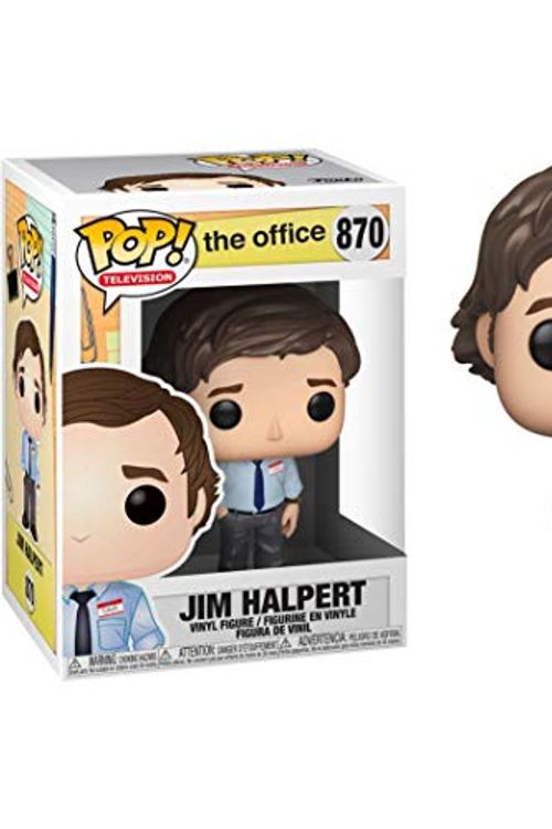 Cover Art for 9899999373292, Funko Jim Halpert Pop TV Vinyl Figure & 1 Compatible Graphic Protector Bundle (34903 - B) by Unknown