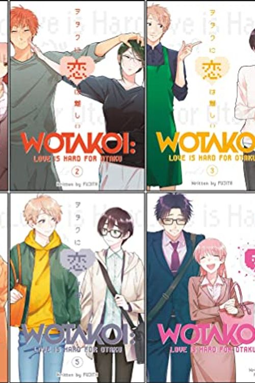 Cover Art for B0B4X4B1GQ, Wotakoi Manga Set, Vol. 1-6 by Fujita