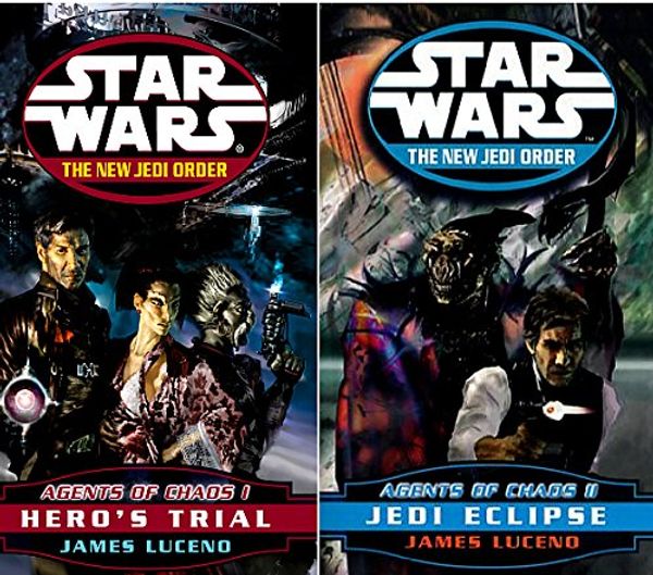 Cover Art for 0024547125514, Star Wars: The New Jedi Order - Agents of Chaos I (Hero's Trial) and II (Jedi Eclipse) by James Luceno