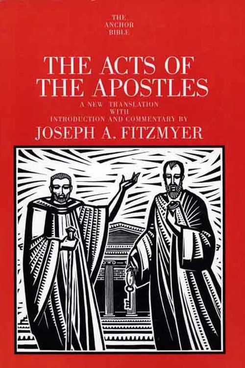 Cover Art for 9780300139822, The Acts of the Apostles by Joseph A. Fitzmyer