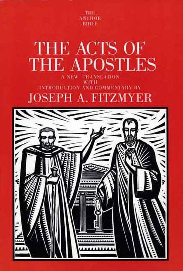Cover Art for 9780300139822, The Acts of the Apostles by Joseph A. Fitzmyer