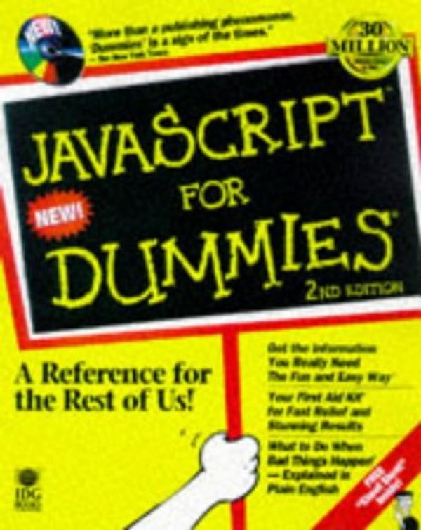 Cover Art for 0785555502239, JavaScript for Dummies by Emily A. Vander Veer