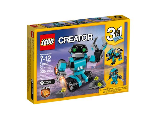 Cover Art for 5702015867566, LEGO Robo Explorer Set 31062 by LEGO