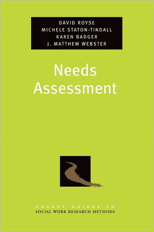 Cover Art for 9780190451370, Needs Assessment by J. Matthew Webster