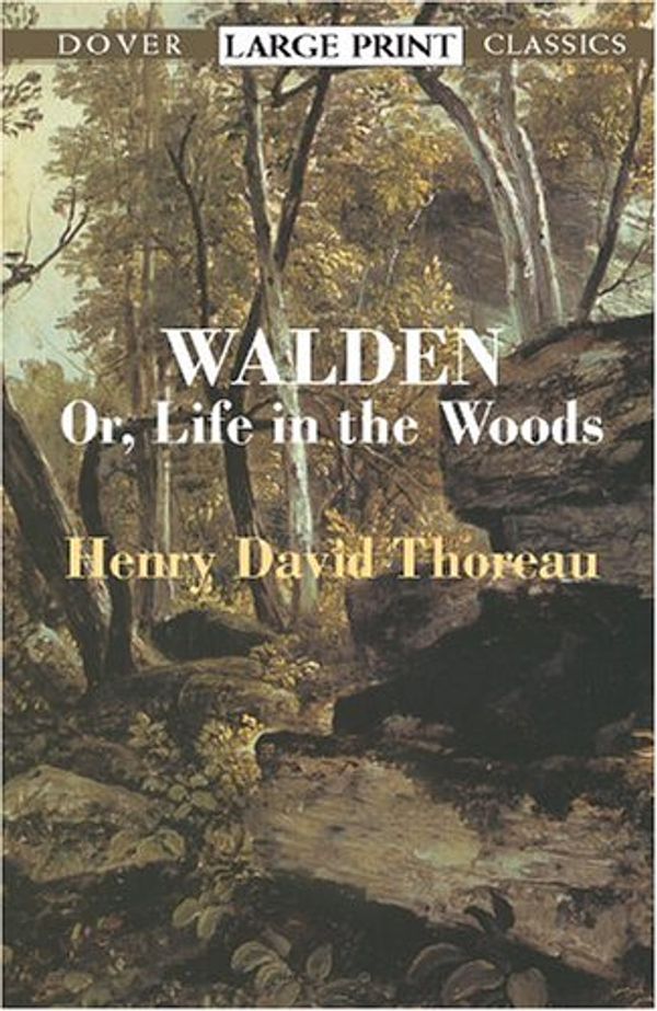 Cover Art for 9780486424729, Walden: or, A Life in the Woods by Henry David Thoreau