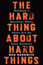 Cover Art for 9780062273208, The Hard Thing About Hard Things by Ben Horowitz