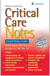 Cover Art for 9780803620841, Critical Care Notes: Clinical Pocket Guide by Janice Jones