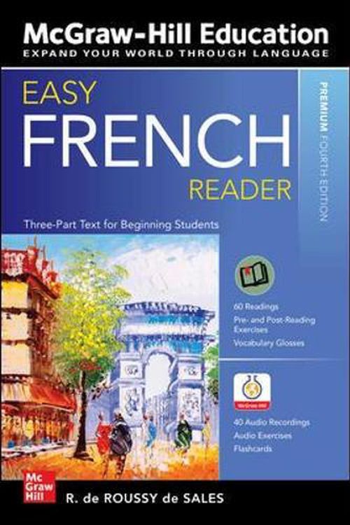 Cover Art for 9781260463620, Easy French Reader, Premium Fourth Edition by R. de Roussy de Sales