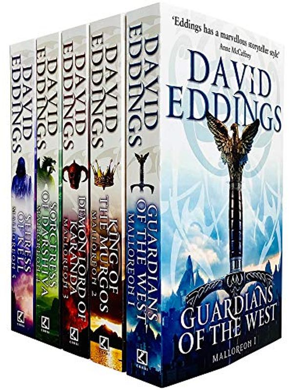 Cover Art for 9780552178457, Malloreon Series Books 1 - 5 Collection Set by David Eddings (Guardians of the West, King of the Murgos, Demon Lord of Karanda, Sorceress of Darshiva & Seeress of Kell) by David Eddings