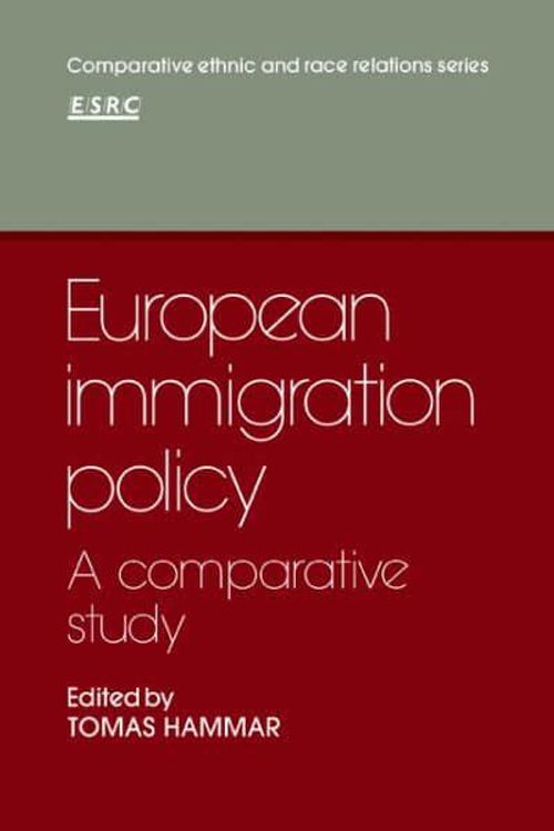 Cover Art for 9780521124379, European Immigration Policy by Tomas Hammar