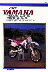 Cover Art for 9780892876181, Yamaha YZ125-250, 1988-93 and WR250Z, 1991-93: Clymer Workshop Manual (Clymer Motorcycle Repair) by Penton