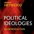 Cover Art for 9780333549360, Political Ideologies by Andrew Heywood