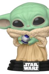 Cover Art for 0889698489058, Funko Pop! Star Wars The Mandalorian The Child Baby Yoda with Control Knob Exclusive by Funko