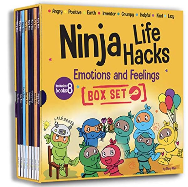 Cover Art for 9781951056773, Ninja Life Hacks Emotions and Feelings 8 Book Box Set (Books 1-8) by Mary Nhin