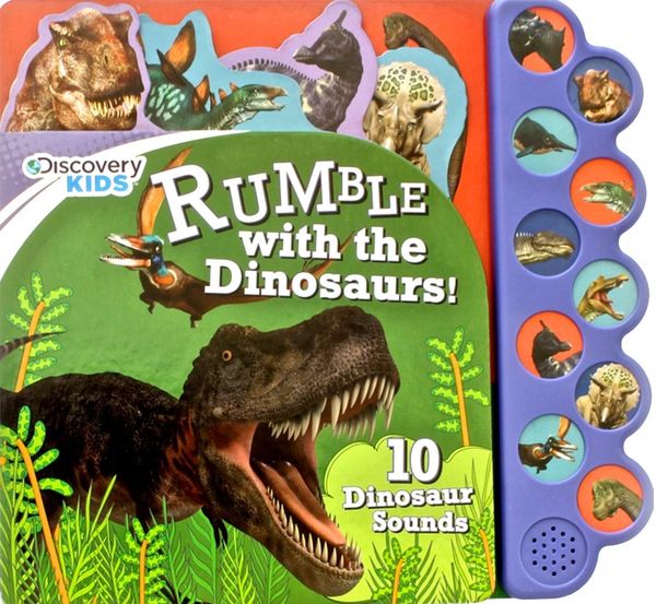 Cover Art for 9781445484792, Rumble with the DinosaursDiscovery 10 Button by Parragon Books
