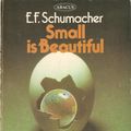 Cover Art for 9780349131382, Small is Beautiful by E. F. Schumacher