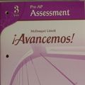 Cover Art for 9780618753307, Avancemos! Pre-AP Assessment by McDougal Littel Staff