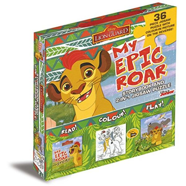 Cover Art for 9781474825993, Disney Junior the Lion Guard My Epic Roar Storybook and 2-in-1 Jigsaw Puzzle by Parragon Books Ltd