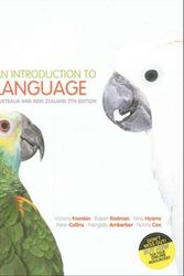 Cover Art for 9780170212984, An Introduction to Language by Victoria A. Fromkin