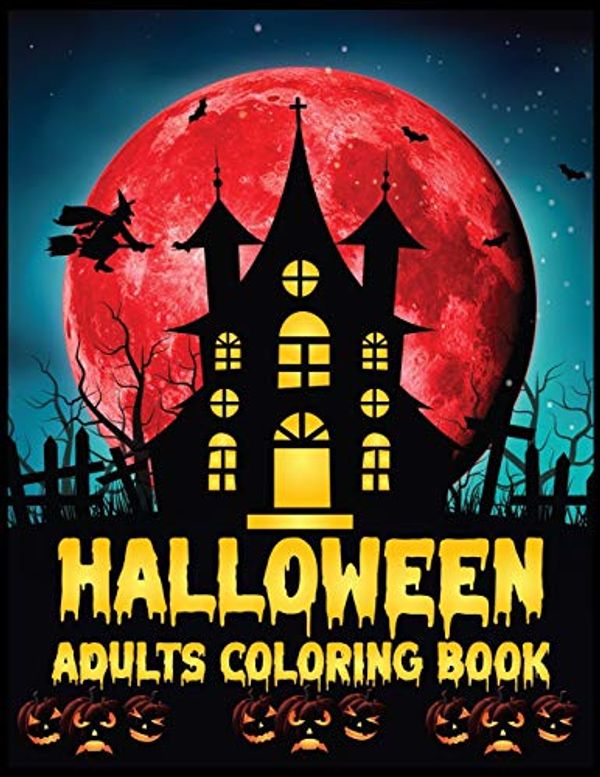 Cover Art for 9798686440203, halloween adults coloring book: Halloween Coloring Book For Children Including Witches, Ghosts, Pumpkins, Haunted Houses, and More! (holiday Coloring Books) by House Rony, Press