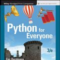 Cover Art for 9781119498698, Python for Everyone by Cay S. Horstmann, Rance D. Necaise