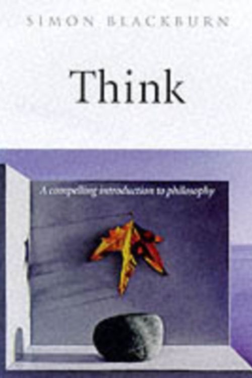 Cover Art for 9780192100245, Think by Simon Blackburn