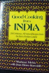 Cover Art for 9780517476680, Good Cooking from India by Shahnaz Mehta