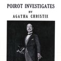 Cover Art for 9780007265206, Poirot Investigates by Agatha Christie