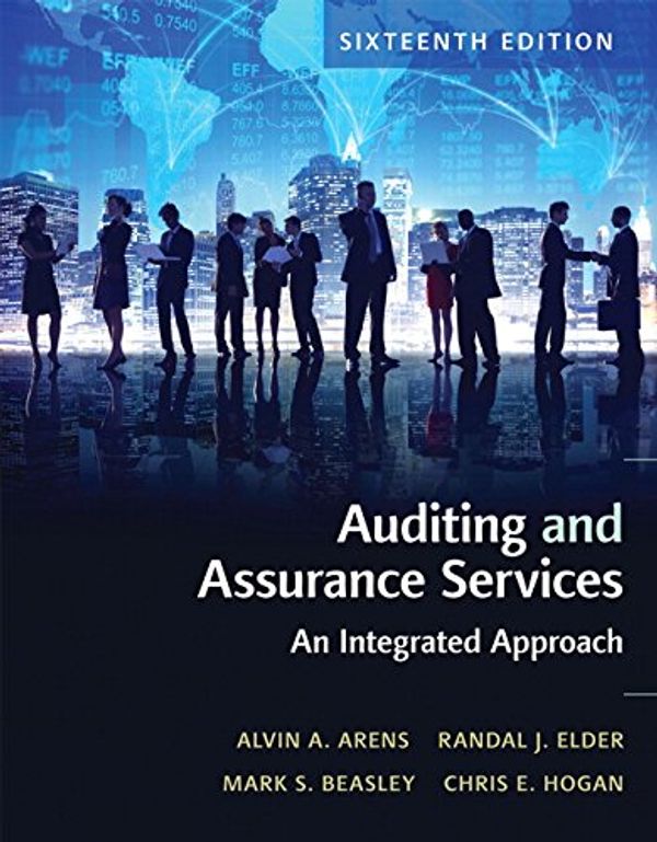 Cover Art for 9780134065823, Auditing and Assurance Services by Alvin Arens, Randal Elder, Mark Beasley, Chris Hogan