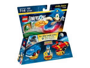 Cover Art for 5051892196666, Sonic the Hedgehog Level Pack Set 71244 by LEGO Dimensions