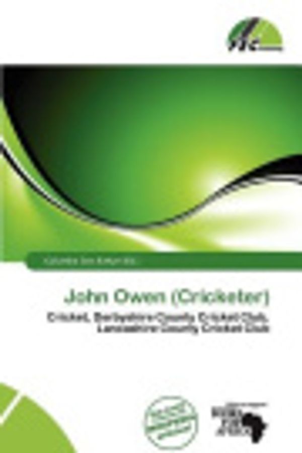 Cover Art for 9786201421356, John Owen (Cricketer) by Columba Sara Evelyn