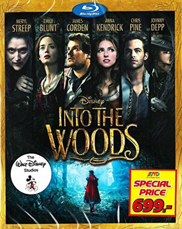 Cover Art for 8856021433660, Into The Woods (Blu-Ray) Meryl Streep, Emily Blunt, James Corden, Anna Kendrick, Chris Pine, Johnny Depp by Unknown