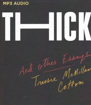 Cover Art for 9781978689152, Thick by Tressie McMillan Cottom