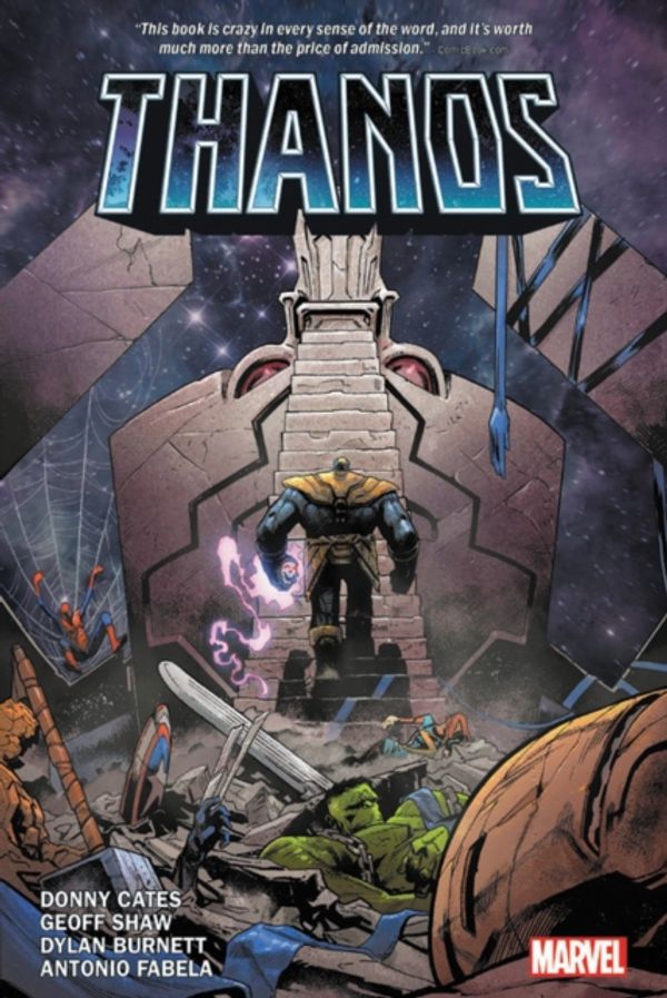 Cover Art for 9781302918033, Thanos by Donny Cates by Donny Cates
