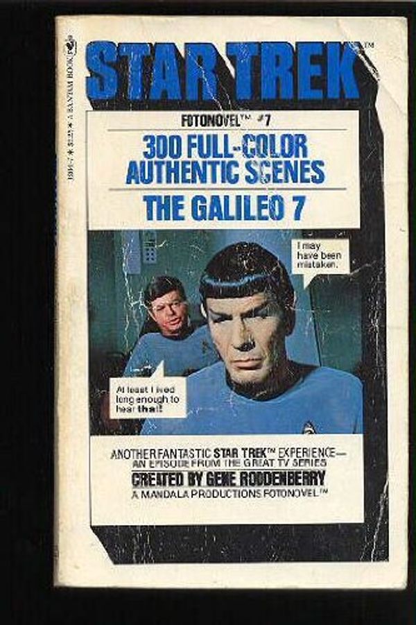 Cover Art for 9780553120417, Star Trek Fotonovels: The Galileo Seven No. 7 by S. Bar-David