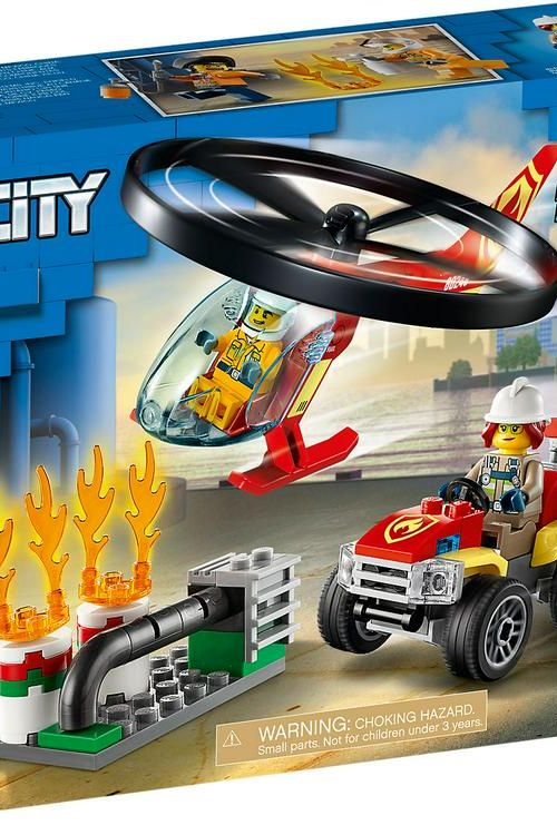 Cover Art for 5702016617825, Fire Helicopter Response Set 60248 by LEGO