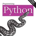 Cover Art for 8601400192511, Programming Python by Mark Lutz